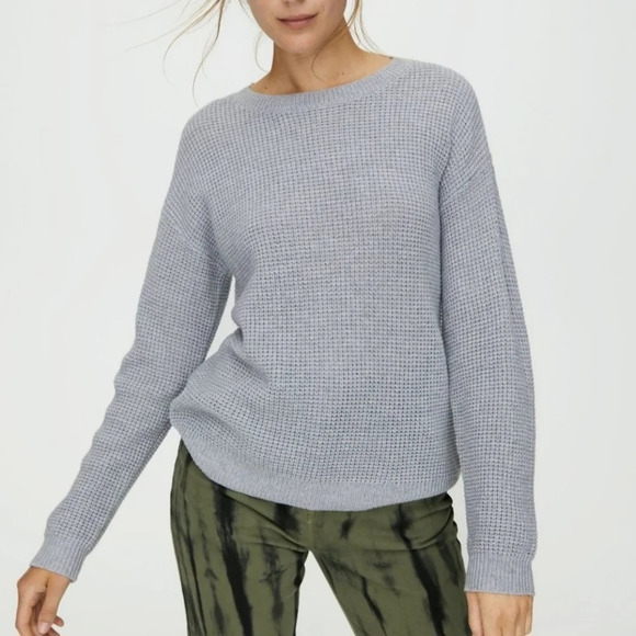 Aritzia Wilfred Free Isabelli sweater grey XS - Picture 10 of 10